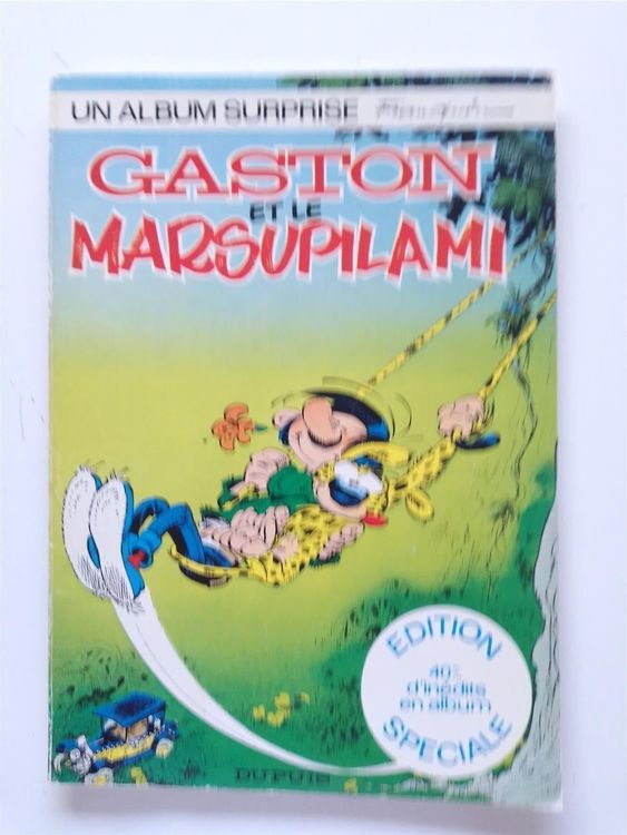 Boutons De Manchettes Gaston – Marsupilami, édition Marsu Production, Plomb