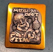Fasnachtsplakette Littau 1998 Gold Mättli-Zunft Littau