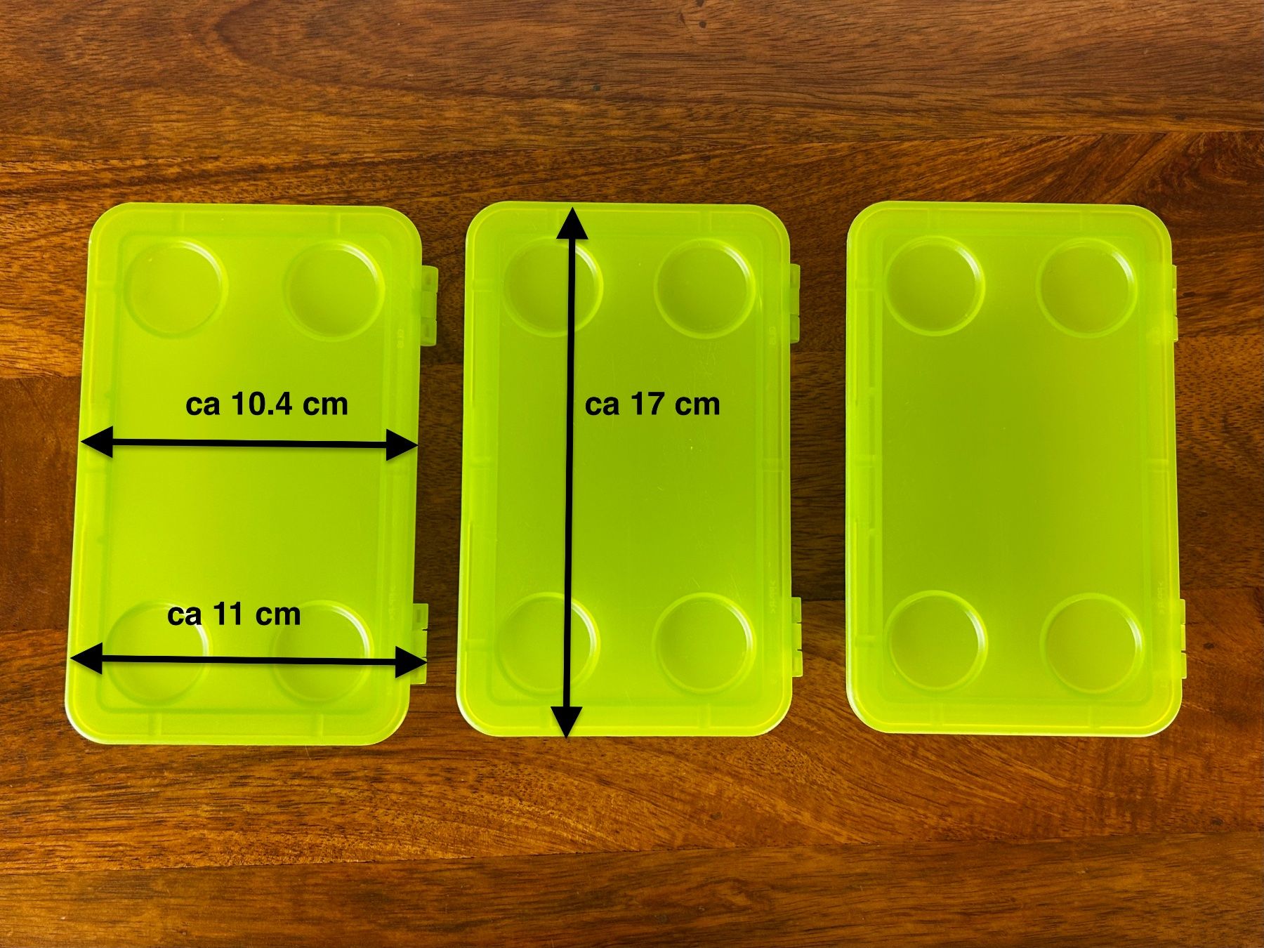 Ikea Contenitori & Simili: IKEA / 3 x GLIS Small Box (grün) – Usato da Dietlikon venduto da corou_2022 4