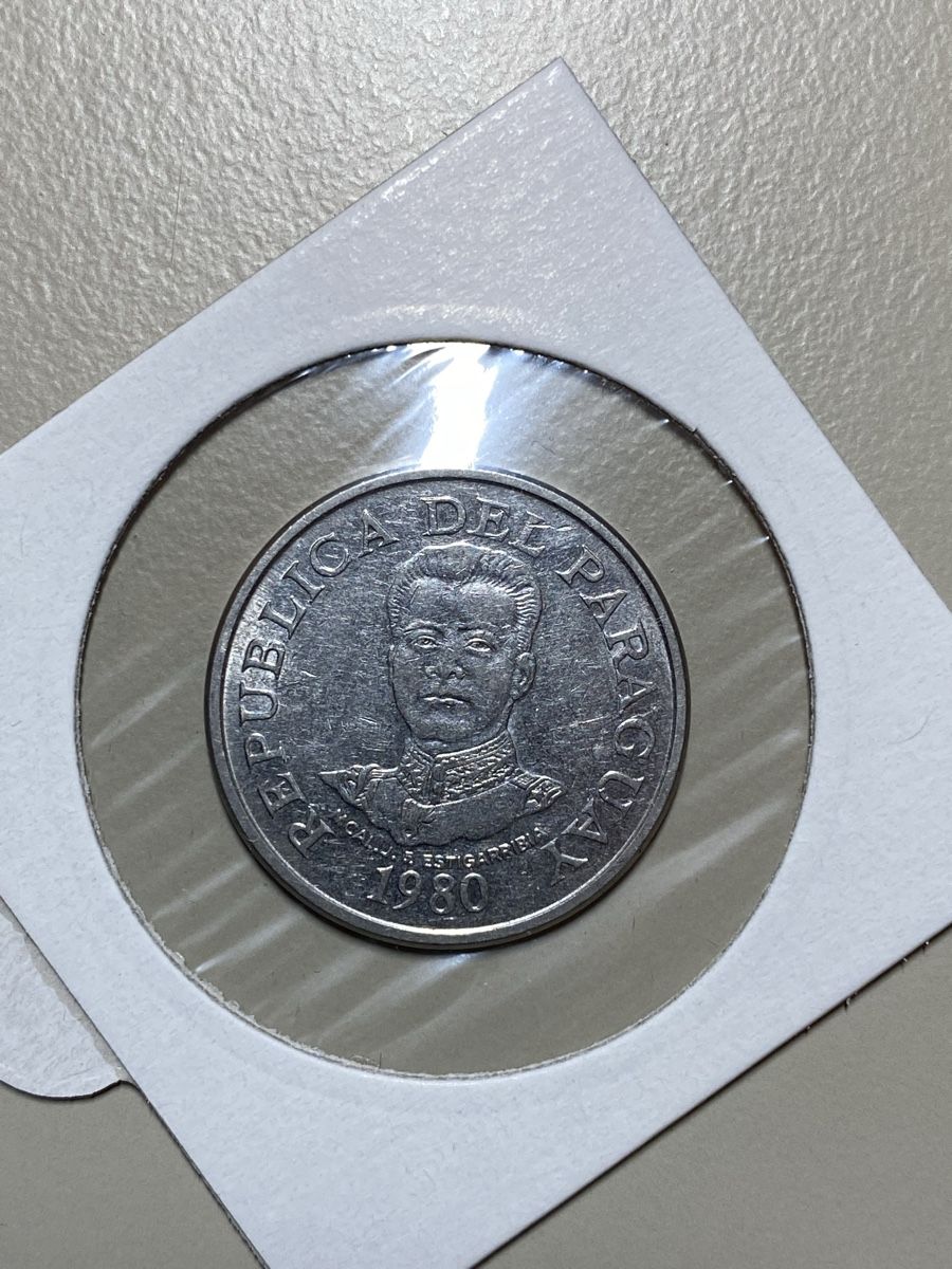 Tutti le monete: Paraguay - 50 guaranies - 1980 – Usato da Payerne venduto da Mike1682 1