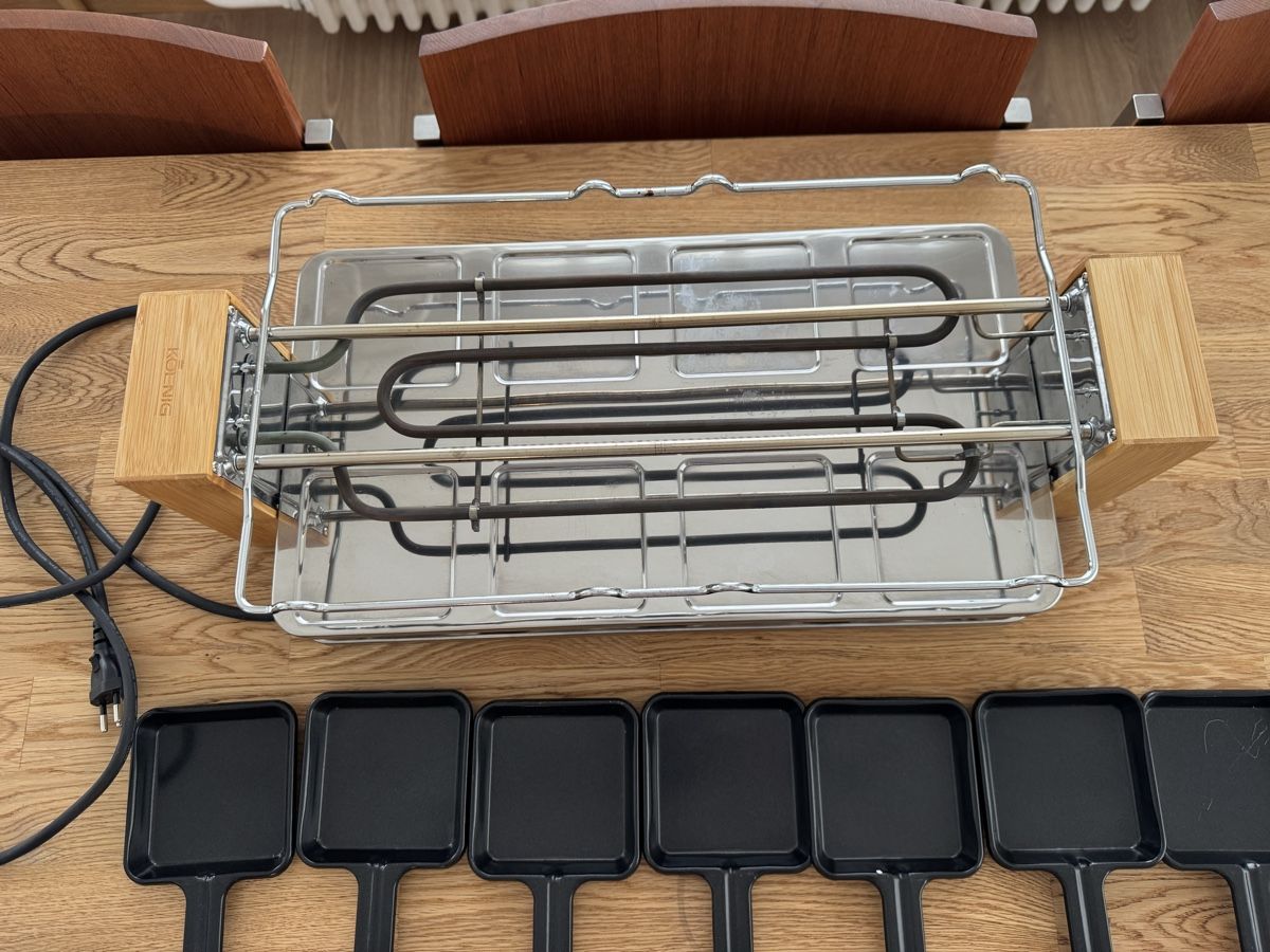 Küchengeräte: Raclettofen Koenig Bamboo – Gebraucht aus Cham von GOLF2GL 4