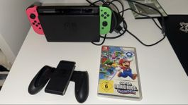 Nintendo Switch , Controller und Mario Bro's