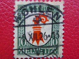 1926, J38 mit Vollstempel von WOHLEN: 6.DEZ.26