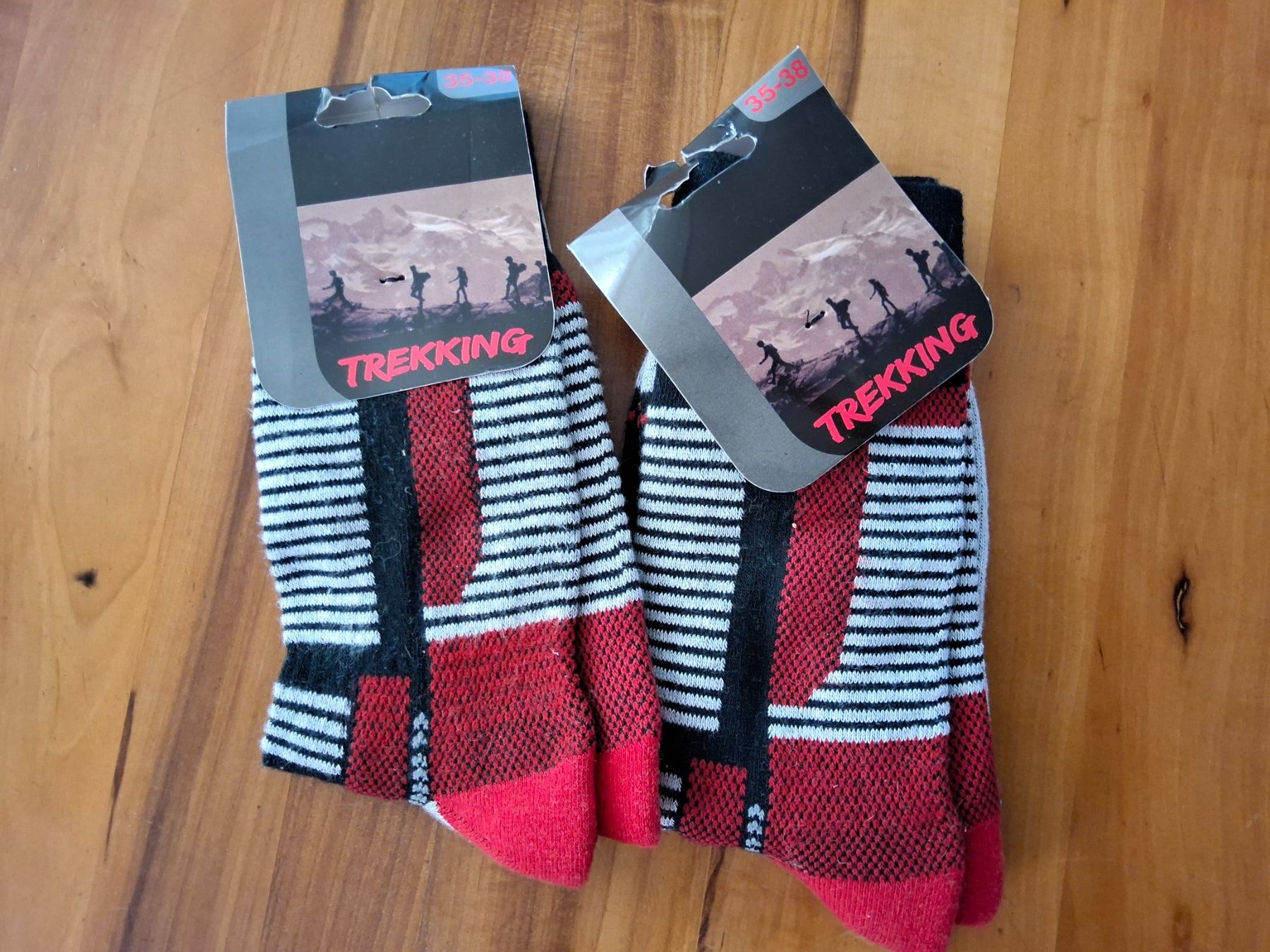 Calze: Trekking Socken 2 Paar – Usato da Sachseln venduto da Cadfael1