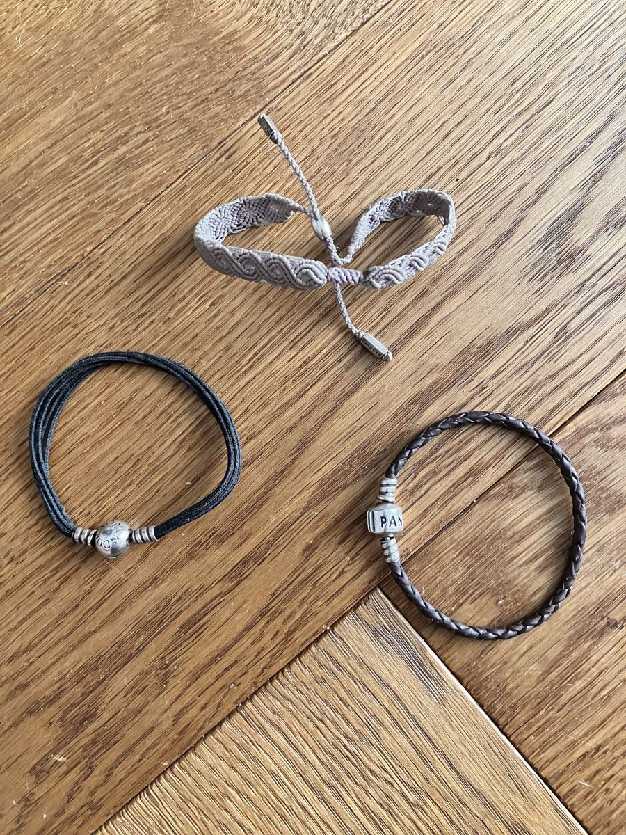 Pandora Bracciali & Braccialetti: PANDORA Armband 3 Stück – Usato da Bern venduto da Mawe0205