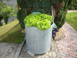 Verzinkter Behälter