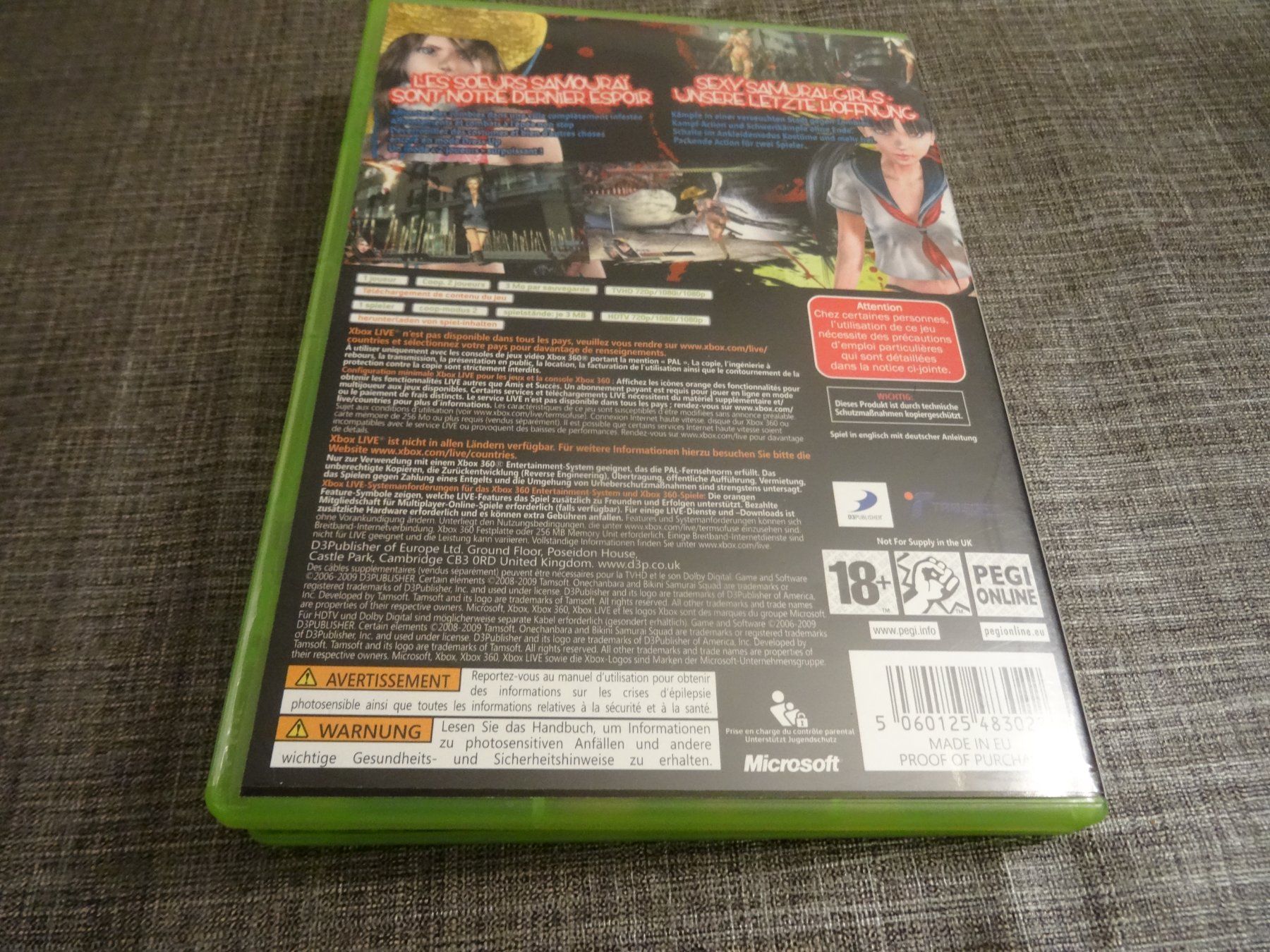 Microsoft Giochi: Xbox 360 Game - Onechanbara Bikini Samurai Squad – Usato da Olten venduto da Disc-Ausverkauf 2
