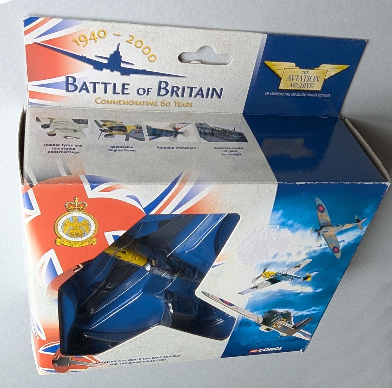 Corgi Toys Kit di modellismo & Modellini statici: Corgi Messerschmitt 109E, Modellflugzeug, 1/72 – Nuovo (secondo la descrizione) da Olten venduto da J.Cooper58 1
