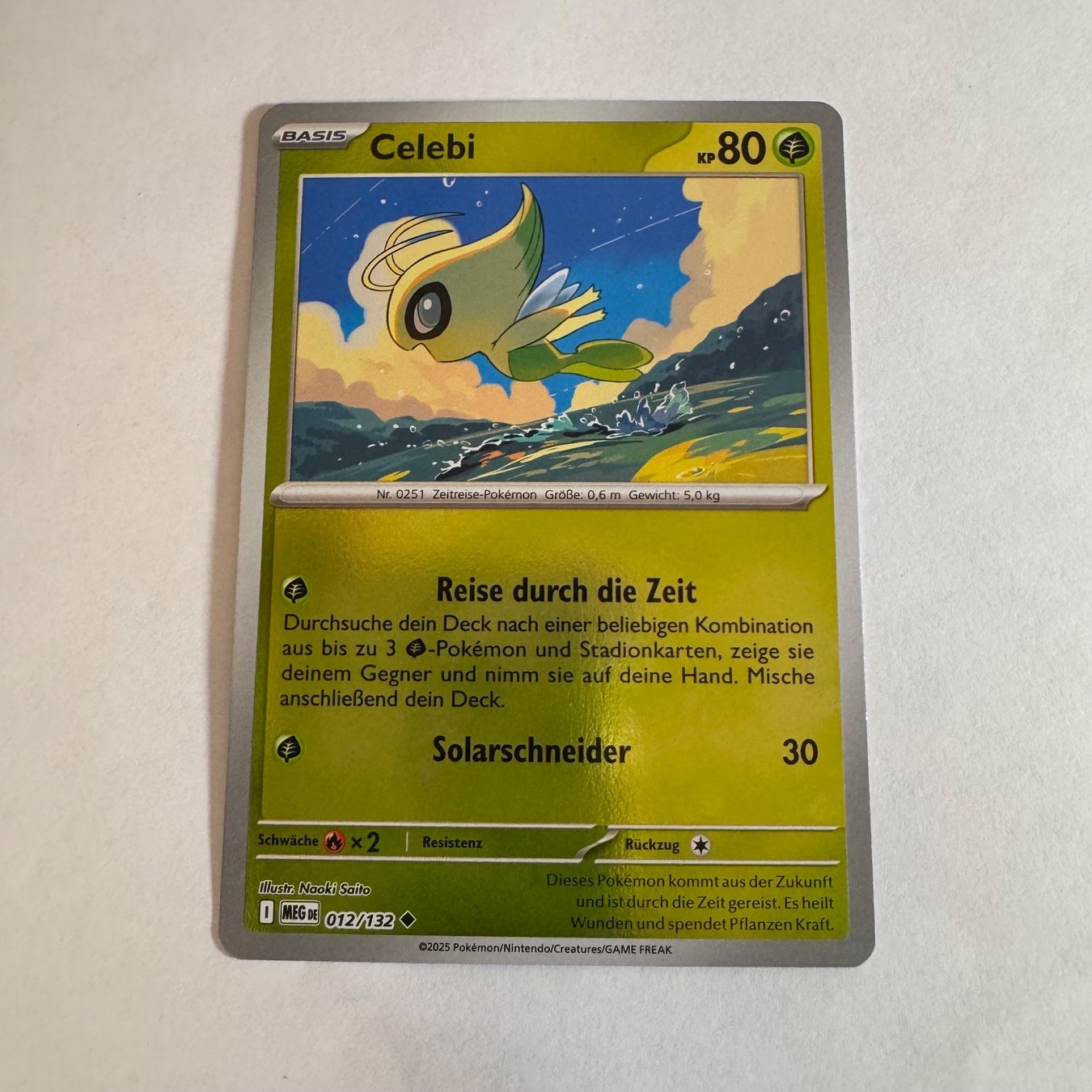 Pokémon Carte collezionabili: Pokémon - MEG 12 - Celebi - DE – Nuovo (secondo la descrizione) da Staad SG venduto da miaCards