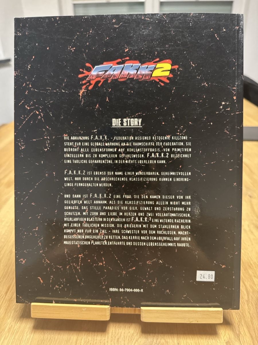 Libri: F.A.K.K. 2 Comic Buch Die Kunst des Simon Bisley – Usato da Kestenholz venduto da smsale23 1