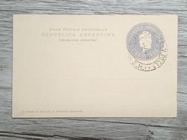 TR51 Carte Postale + Timbre Argentine