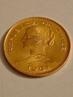 Goldmünze 100 Pesos 1961 Chile