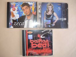 Lot 3 CD Balkan Beat Zeca Pagodinho Stoja