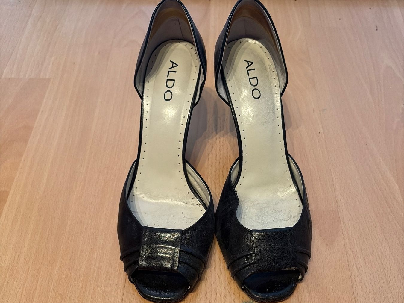 Aldo Scarpe da donna: Aldo Peeptoe Pumps Grösse 39, schwarz – Usato da Wohlen AG venduto da Lunas_Closet 1
