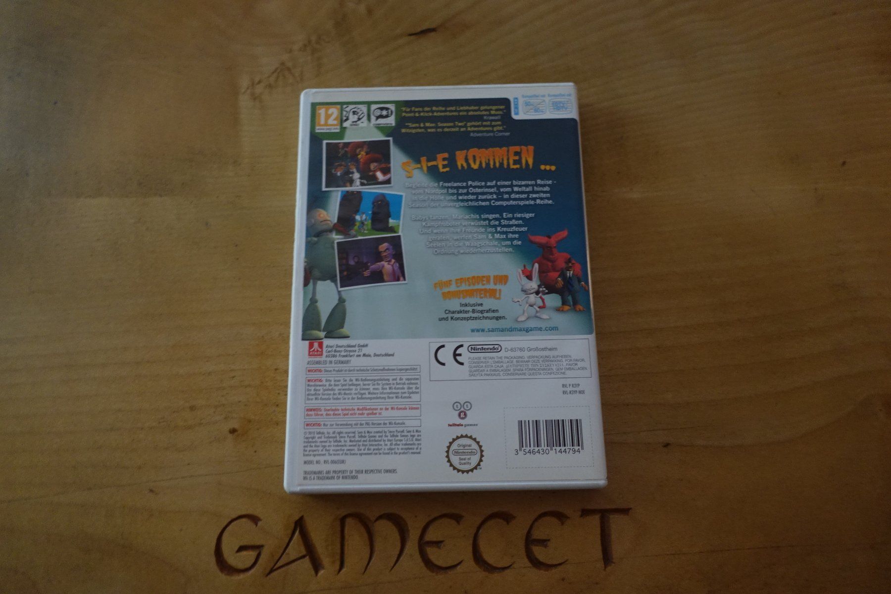 Nintendo Giochi: Sam & Max All-Zeit bereit – Usato da Steinach venduto da Gamecet 2