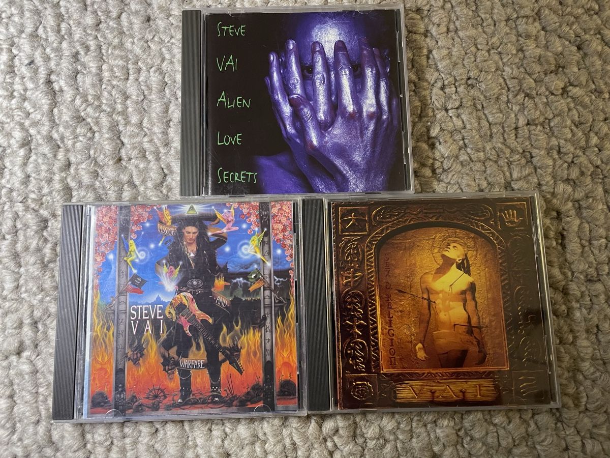 CDs: 3x Steve Vai – Gebraucht aus Reinach AG von trigger7811