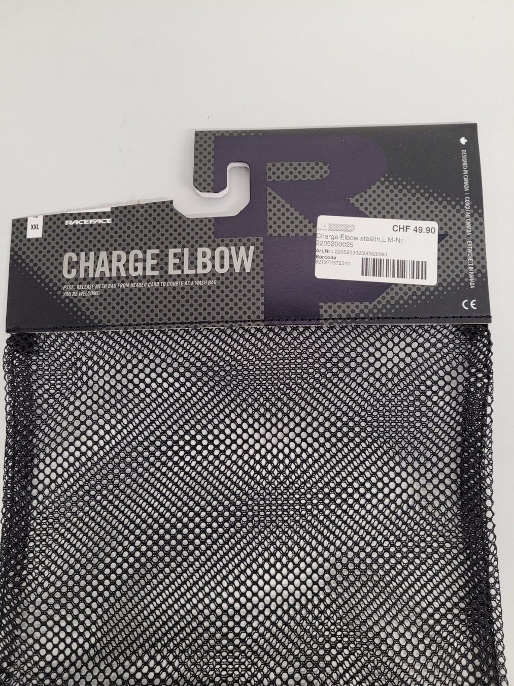Race Face Protezioni & Imbottiture: Race Face Charge Elbow, stealth, L – Nuovo e nell'imballaggio originale da Giswil venduto da mai_k7x7 1