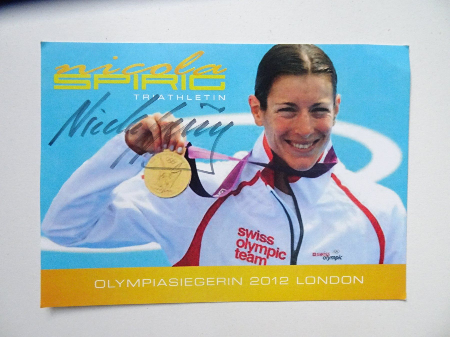 Autographes: Autogrammkarte Nicola Spirig – Neuf (Voir description) à Winkel par rsuzh