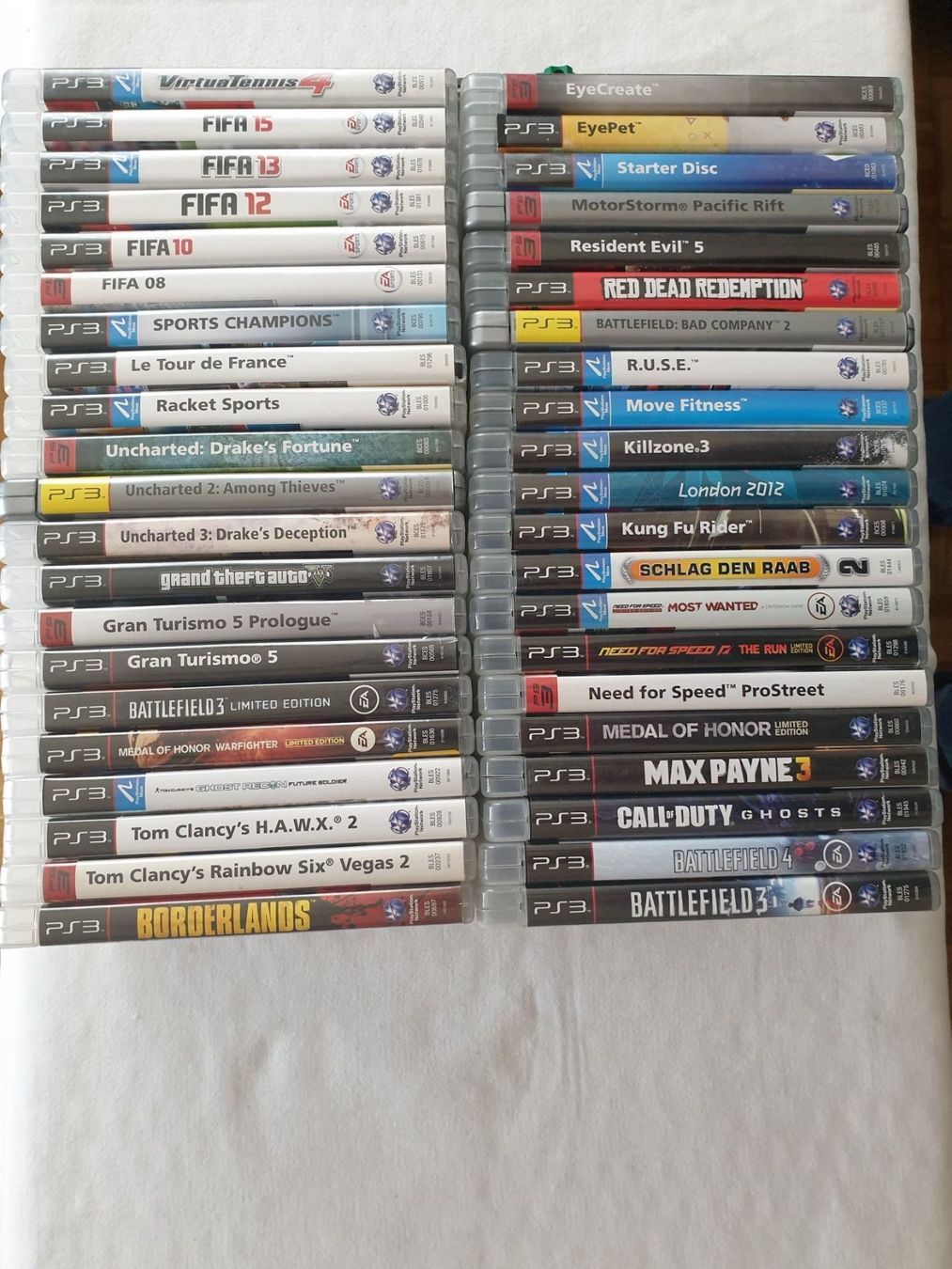 Sony Console: PS3 Slim inkl. 42 Games + Kamera + Move Controller – Usato da Rebstein venduto da Ajs_Toy_Palast_1 5