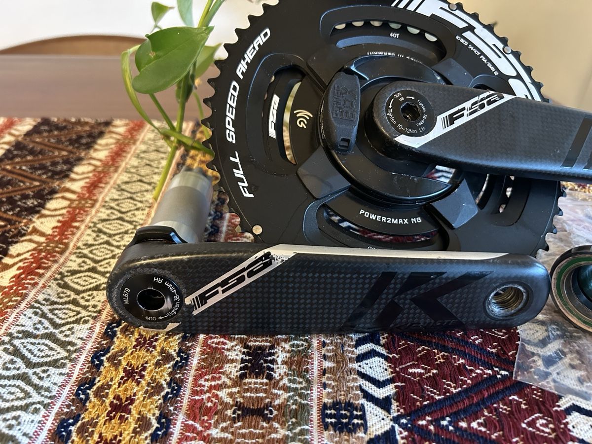 Ersatzteile: FSA Powerbox K-Force Team Carbon Powermeter crankset – Gebraucht aus Genève von PSG-CC 2