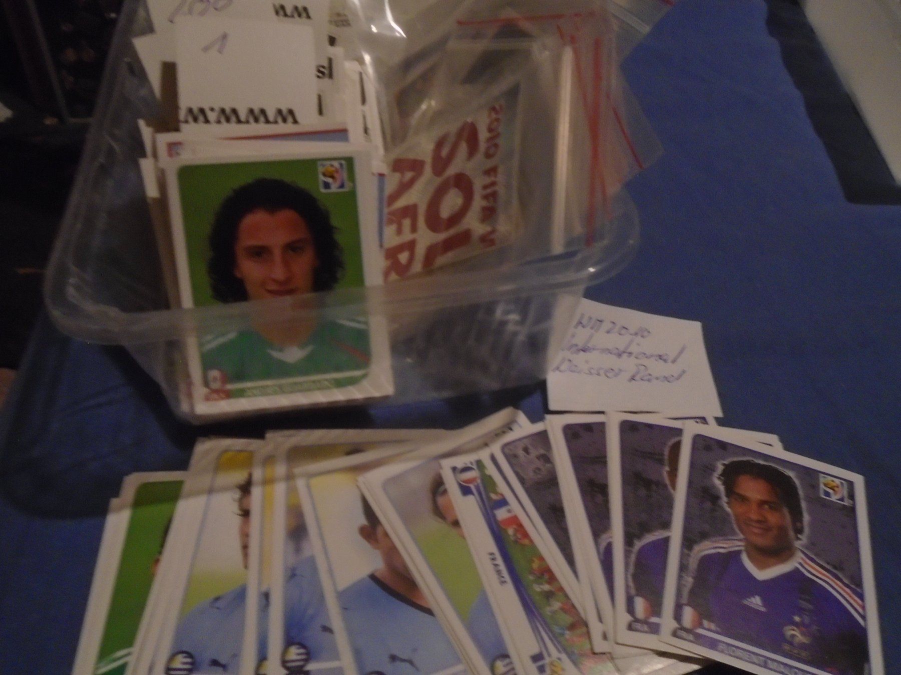 Panini Cartes à collectionner: 1 Panini WM 2010 internationale Version mit Weissem Rand – D'occasion à Winterthur par Beli2000