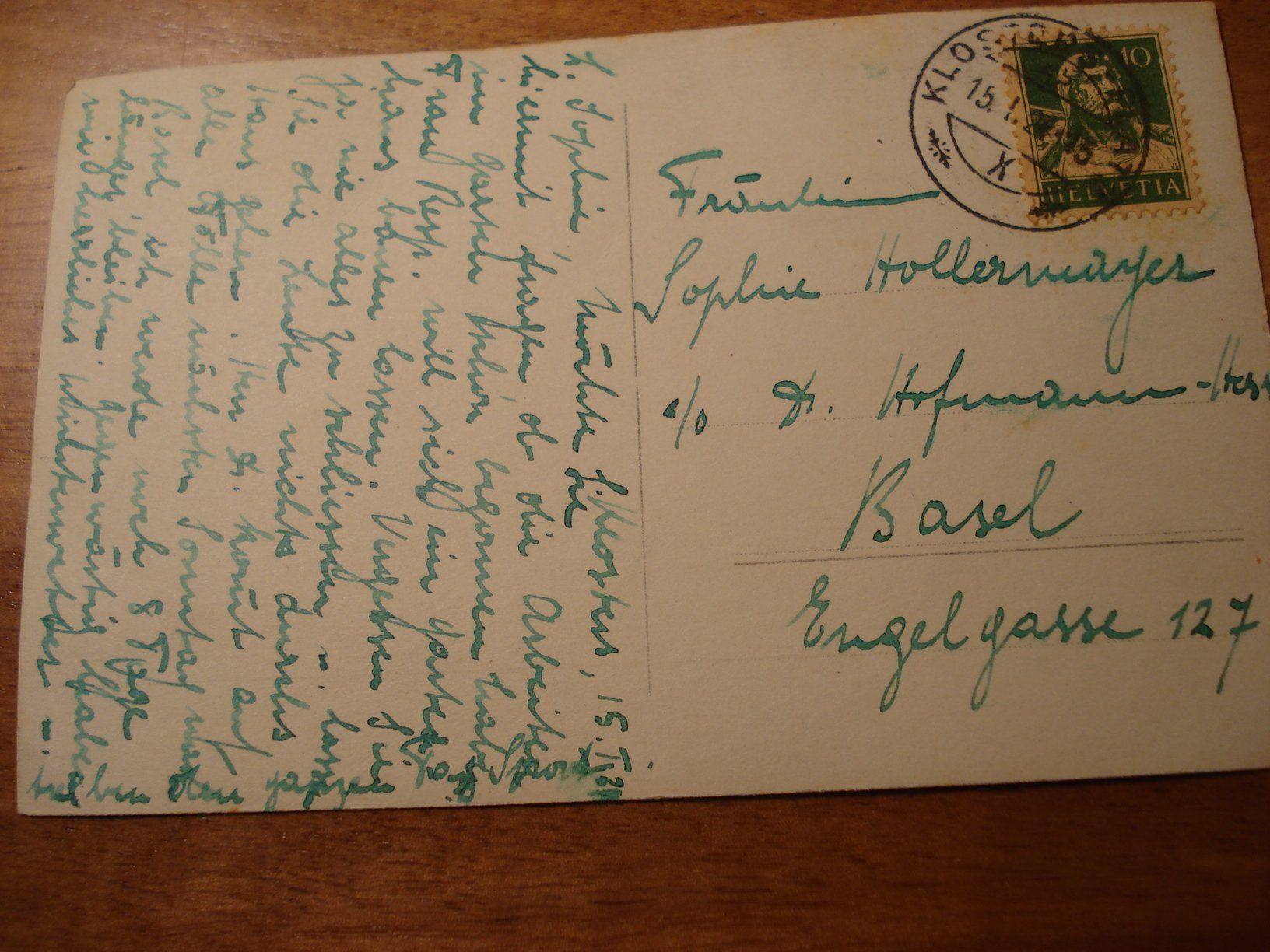 Cartes postales: Karte Sierre, 1945, o Sierre – D'occasion à Niederwil AG par morostahu 1
