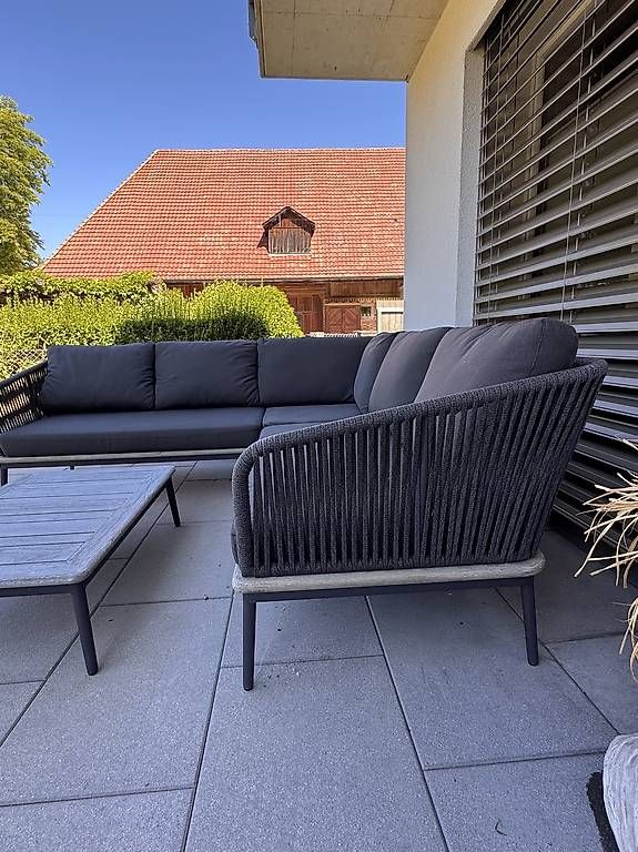 Sofas: Gartenlounge Aluminium Seil – Gebraucht aus Zollikofen von ninavb 1