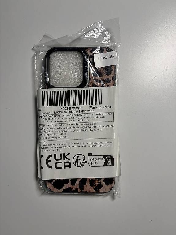 Cover & Protezioni schermo: iPhone 15 Pro Max Hülle Leo – Nuovo e nell'imballaggio originale da Winterthur venduto da LauraF