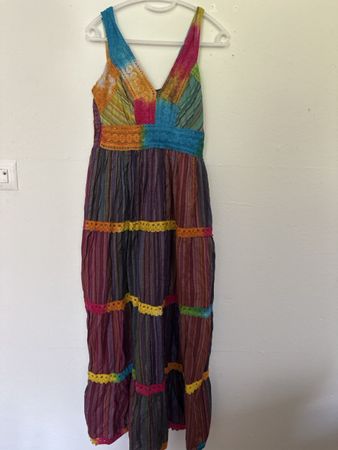 Robe longue Indian Emporium multicolore taille M