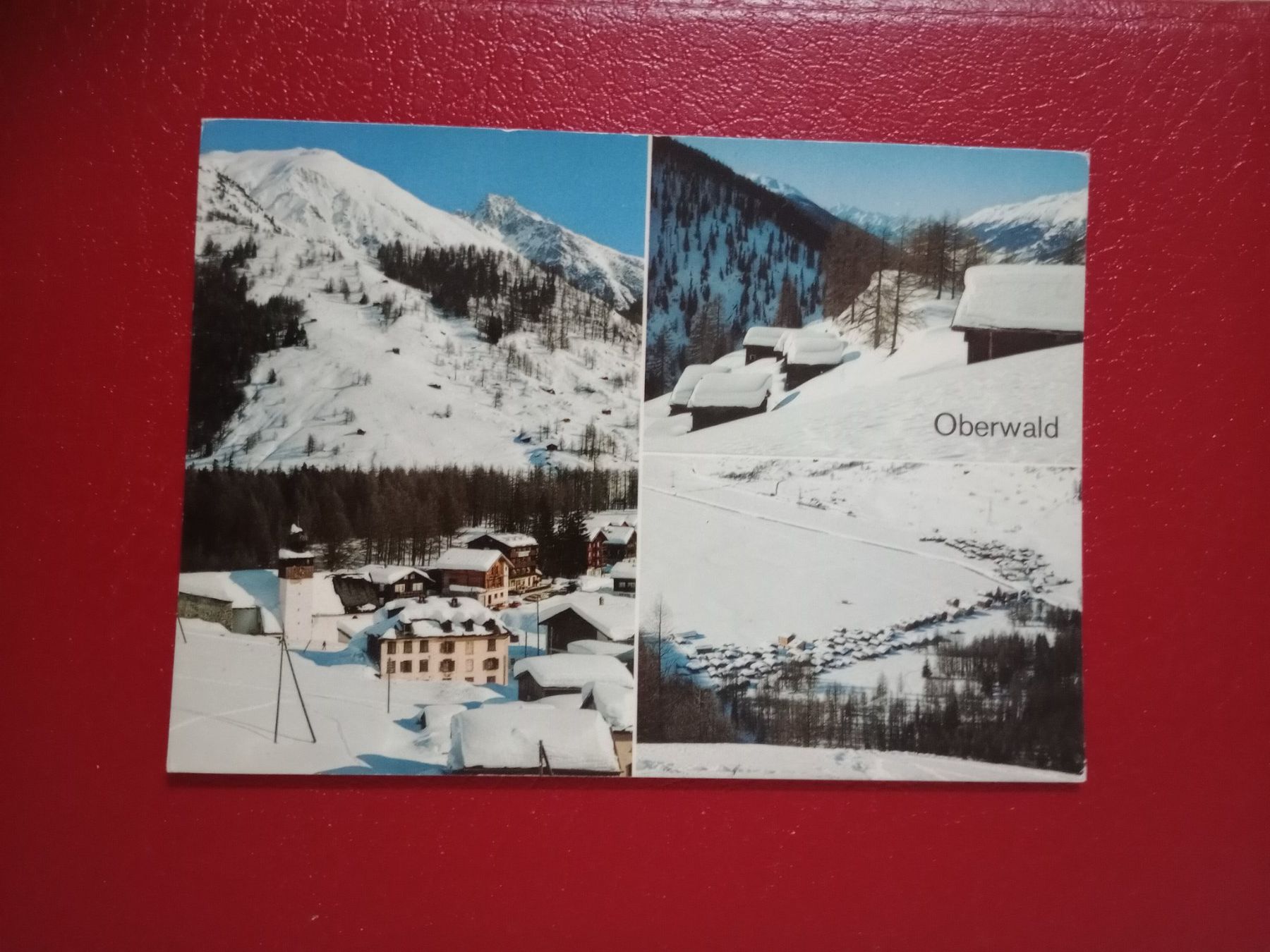 Cartoline postali: Oberwald Wallis mehrbildrig 1987 – Usato da Küttigen venduto da Melisch1000