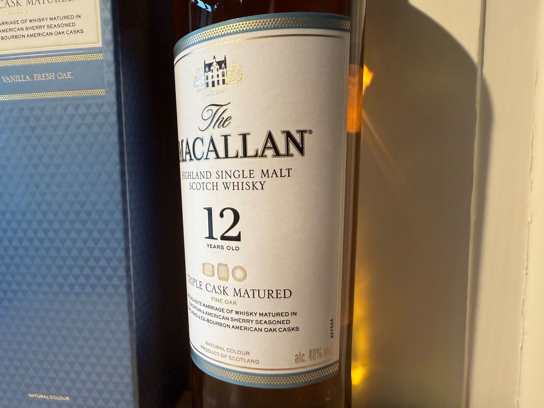 Macallan Bevande alcoliche: Macallan 12 years Triple Cask Matured... – Nuovo e nell'imballaggio originale da Wöschnau venduto da Vinsale 2