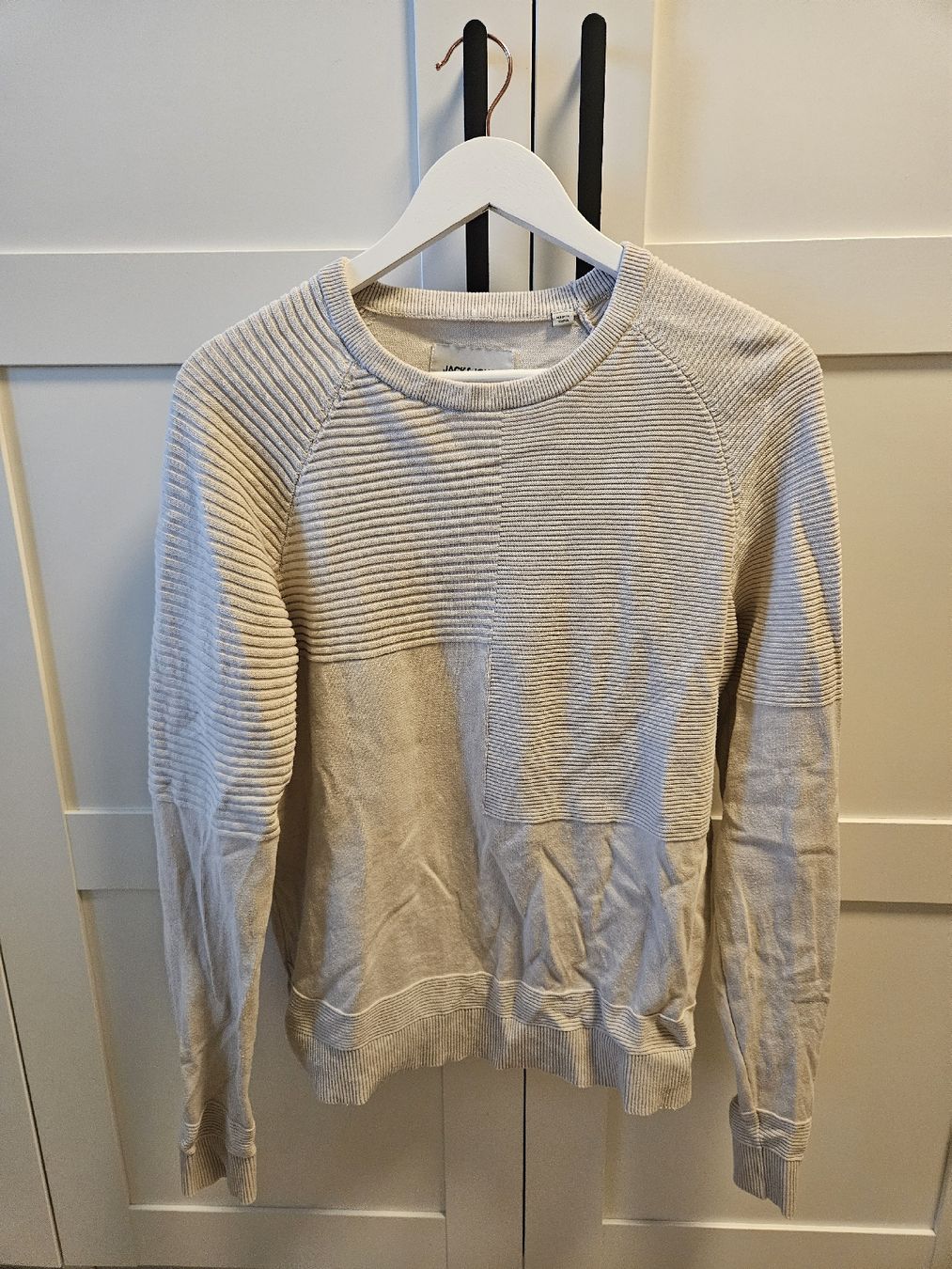 Jack & Jones Maglioni & Felpe: Jack & Jones Herren Strickpullover, beige, Grösse M – Usato da Fulenbach venduto da lua_755r 1