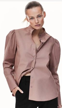 New Massimo Dutti Damen Bluse Altrosa  40