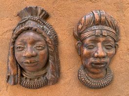 Spezielles afrikanisches 3D-Bild