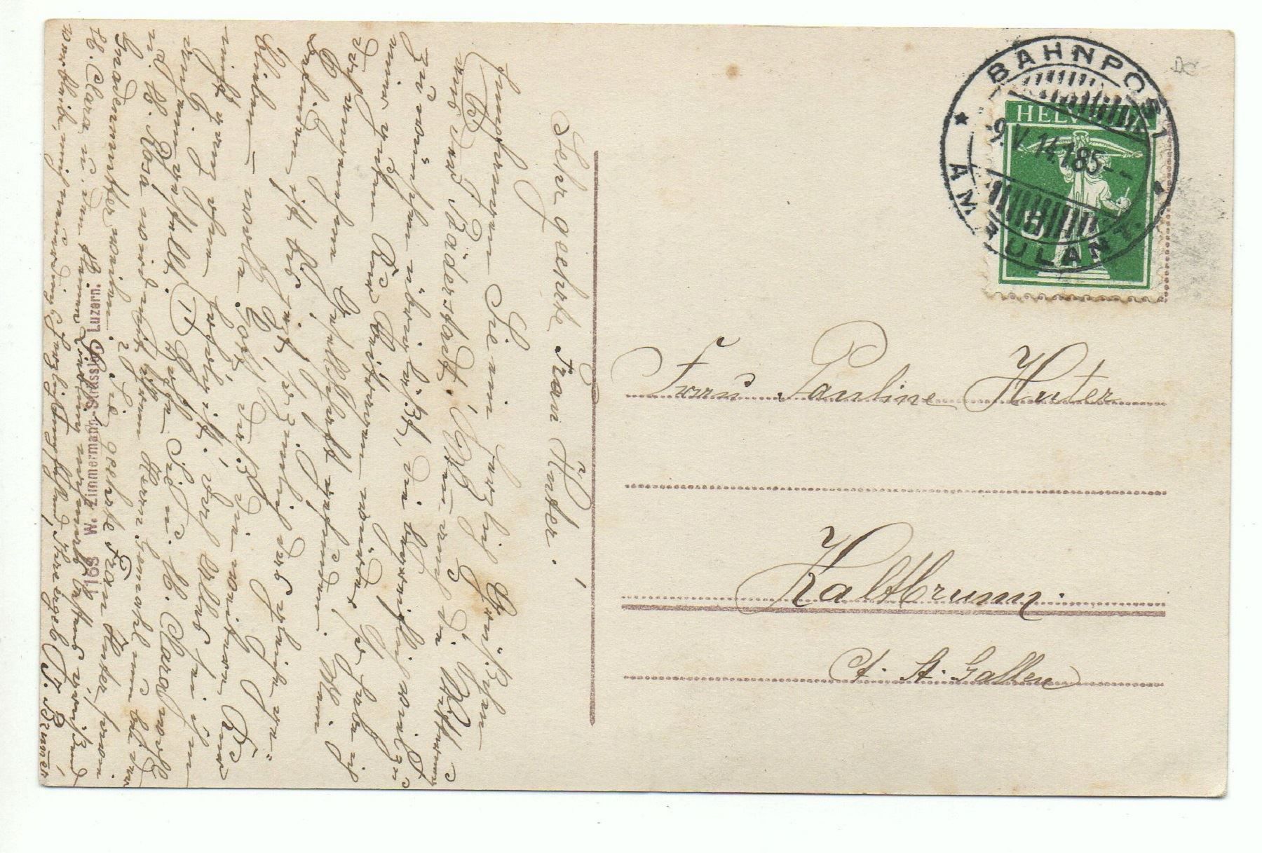 Cartes postales: BADEN Totalansicht – D'occasion à Jona par philajona 1