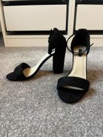 NEU Sandalen schwarz Wildleder-look ungetragen Grösse 37