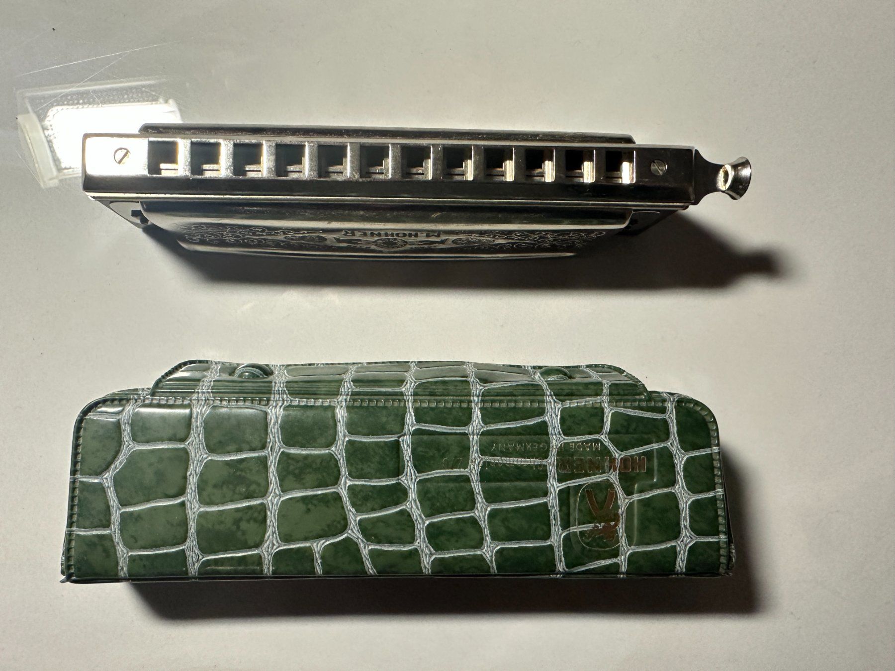 Strumenti musicali: Tolle Mundharmonika Superchromonica M. Hohner – Usato da Wettswil venduto da Tsurf1 3