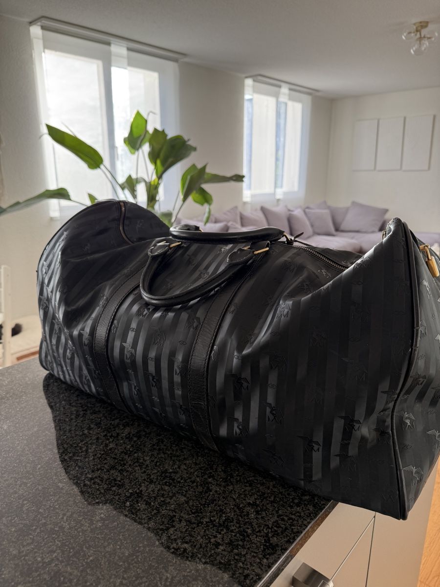 Maison Mollerus Borse: Maison Mollerus Reisetasche, Schwarz, Gross – Usato da Niederwangen BE venduto da naniina 5