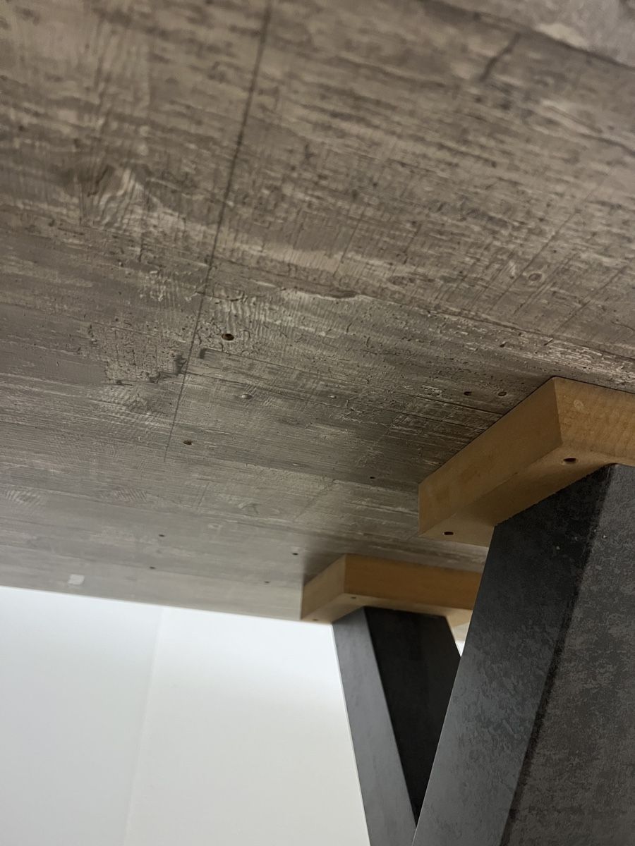 Tavoli: Esstisch Holz mit Metallbeinen – Nuovo (secondo la descrizione) da Zürich venduto da mara.g 6