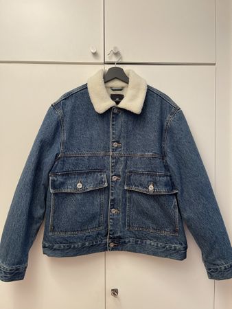 H&M giacca in jeans imbottita