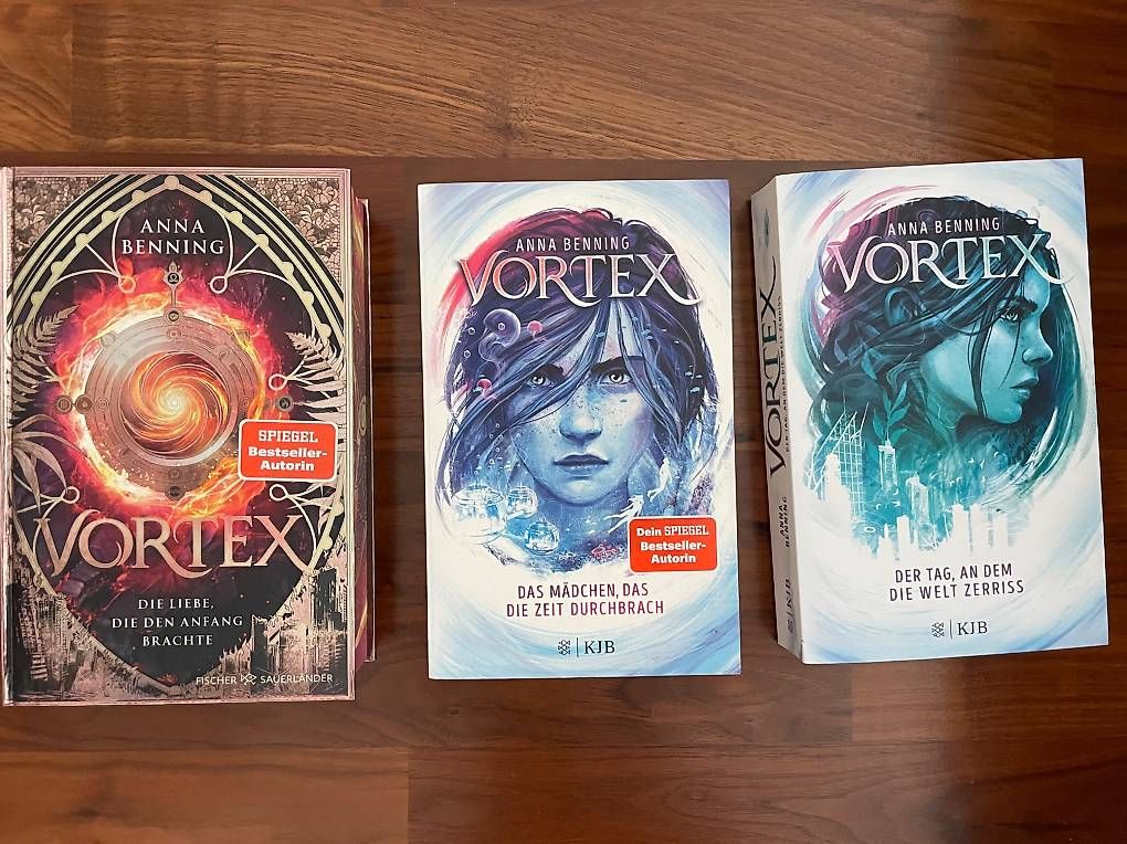 Libri: Jugendbücher, Vortex von Anna Benning, Trilogie – Usato da Eglisau venduto da Paddel01