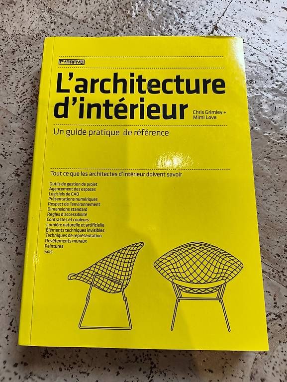 Bücher: L'Architecture d'intérieur - Guide pratique de référence – Gebraucht aus Courtedoux von Enolyp