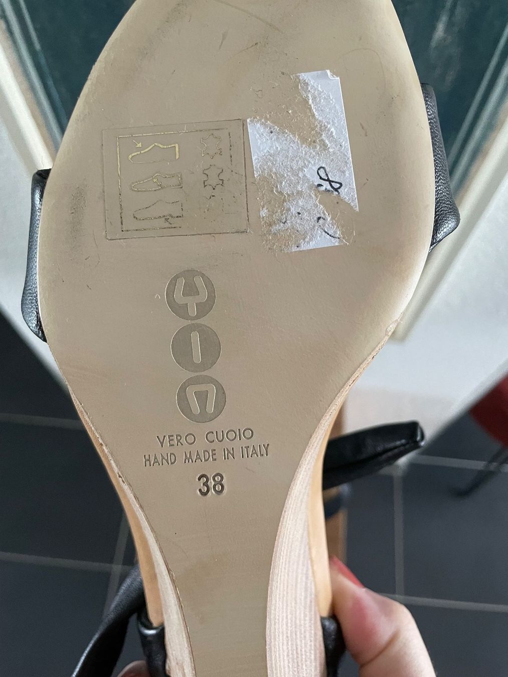 Scarpe da donna: Neue Exclusive Leder Sandalen 38 – Nuovo (secondo la descrizione) da Sirnach venduto da sirni 4