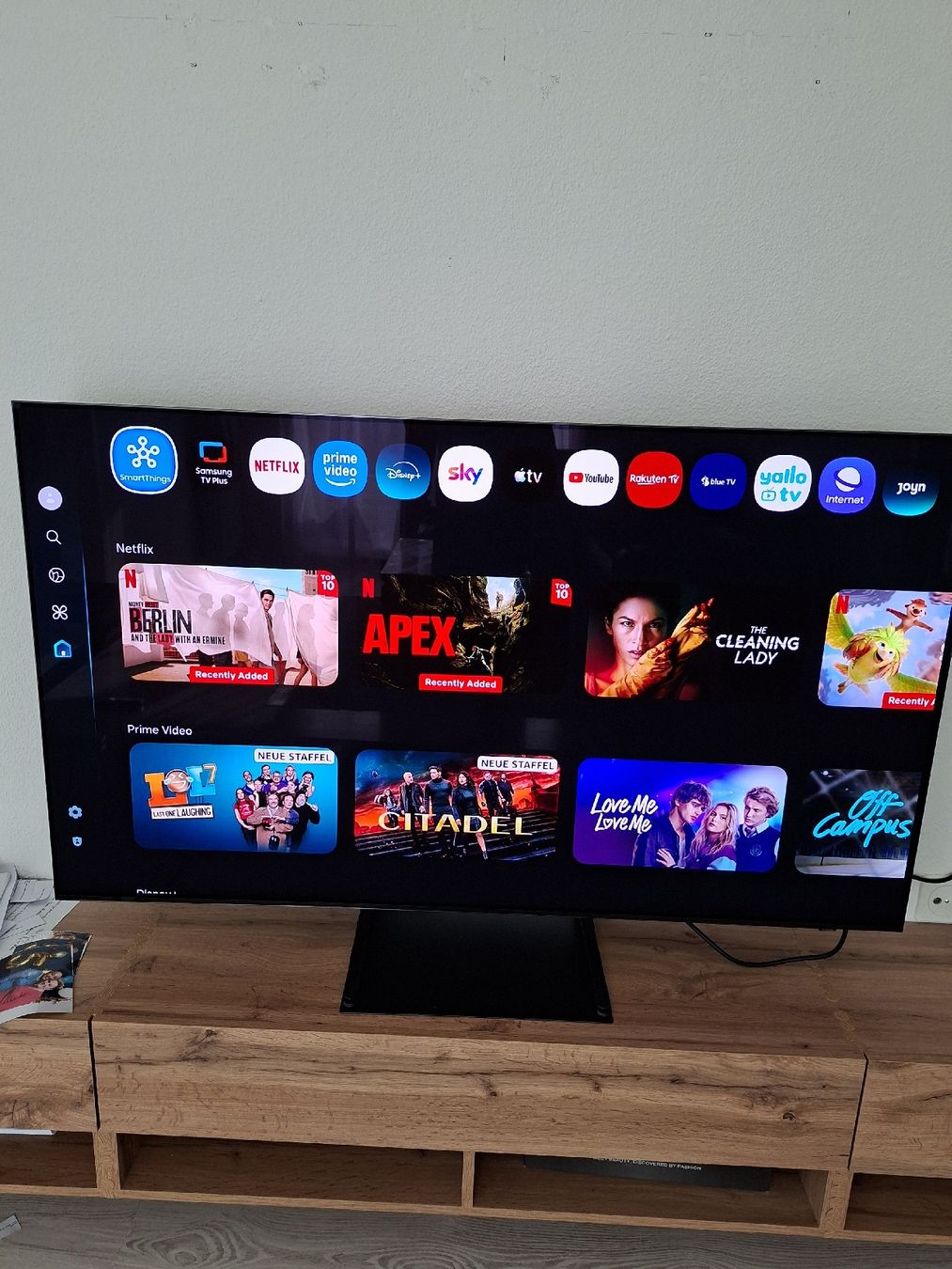 Samsung Televisori: Samsung OLED 55" S90C QD-OLED  +2 Jahre,G – Nuovo (secondo la descrizione) da Rorschach venduto da men_t86c