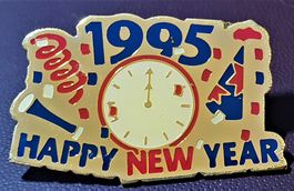 Q037 - Pin Happy New Year 1995