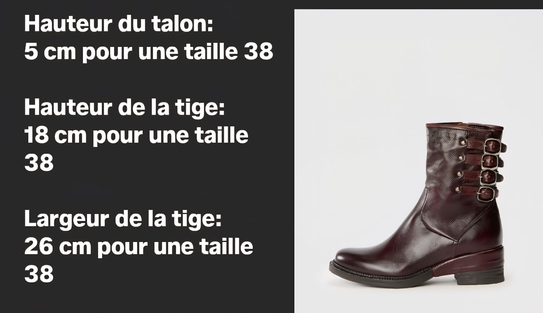 A.S.98 Scarpe da donna: Bottines en cuir véritable, marron foncé, 40 – Nuovo e nell'imballaggio originale da La Neuveville venduto da Diamise 4