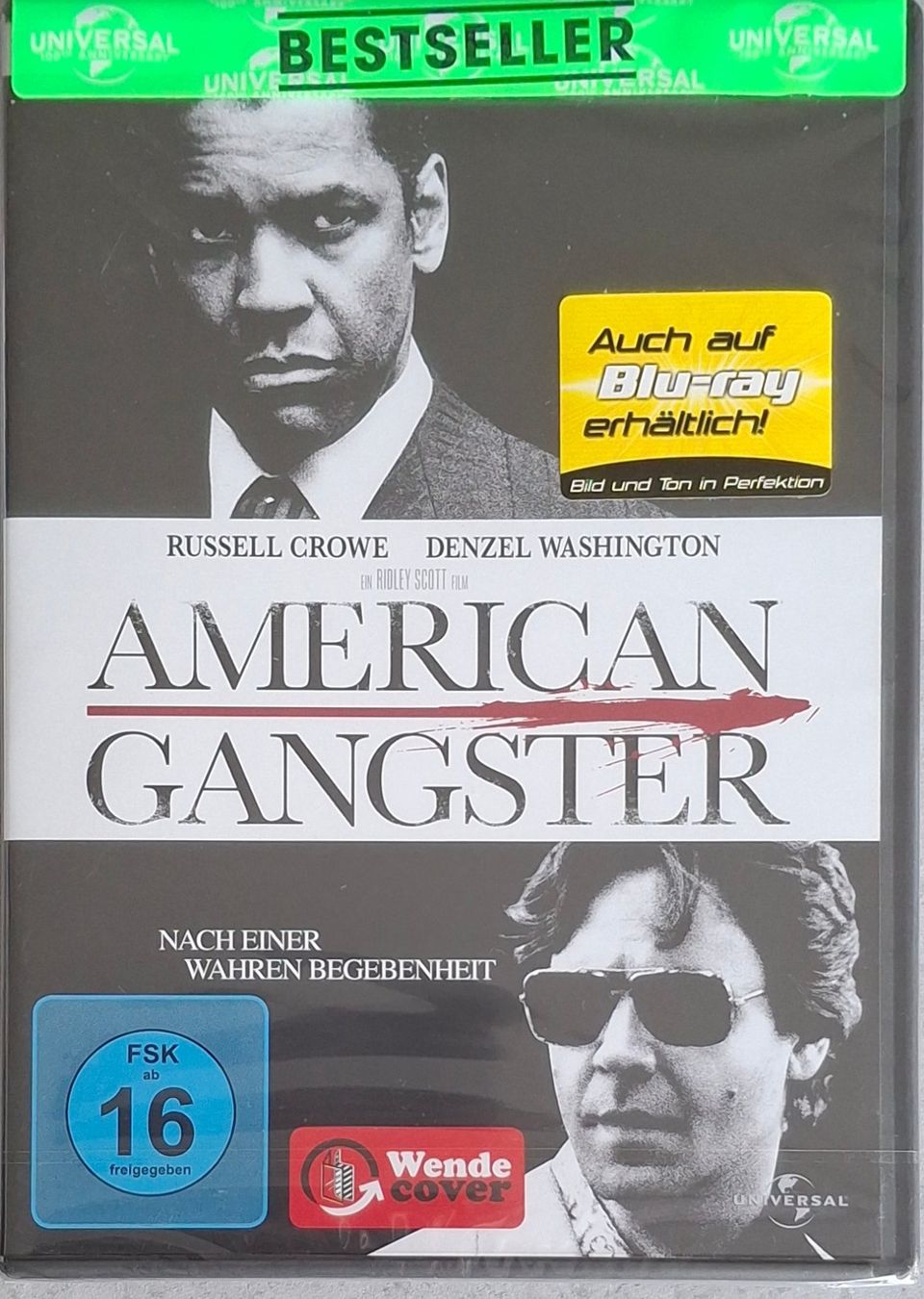 Tutti i DVDs: American Gangster - DVD – Nuovo e nell'imballaggio originale da Reinach BL venduto da Chela04