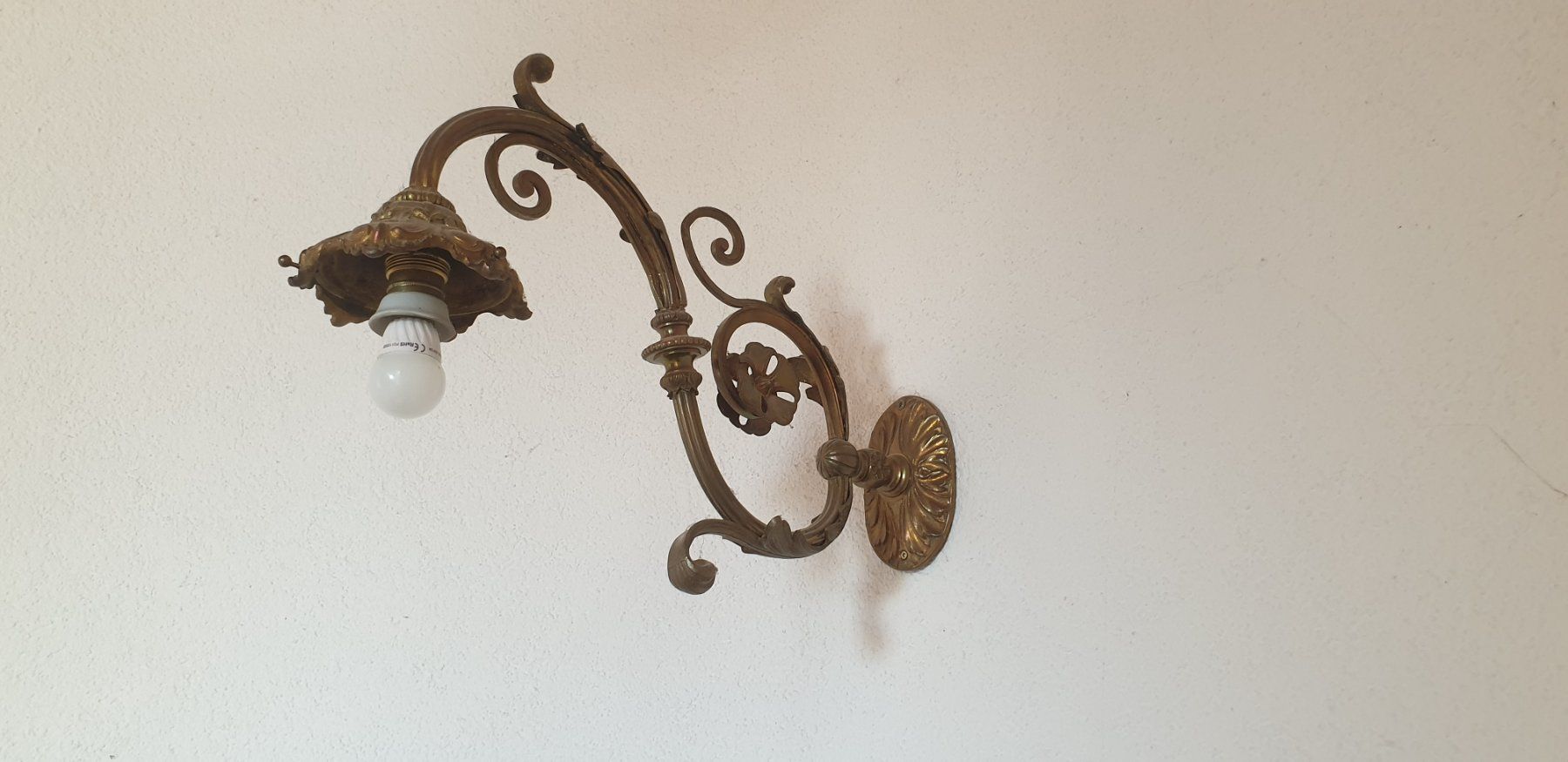 Lampen: Antike Jugendstil Wandleuchte – Gebraucht aus Uster von Malefitz 5