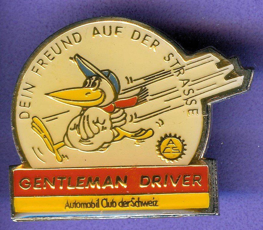 TCS Plaquettes & Badges: ACS  GENTLEMAN DRIVER – D'occasion à Winterthur par Sammleroase