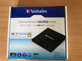 Verbatim External Slimline CD/DVD Writer | USB 3.2 GEN 1